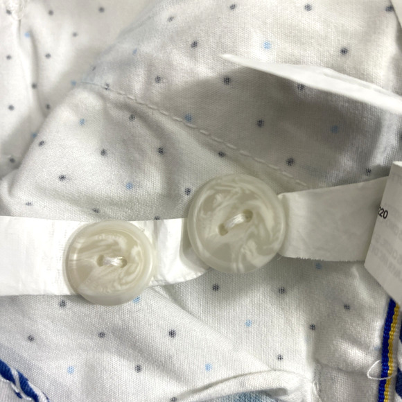 Denim & Flower Bermuda Shorts Men Size 30 White Blue Tropical Hawaiian 9" Inseam - Picture 4 of 9